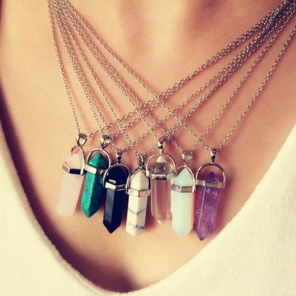 🌸🌸 SALE! 🌸🌸 Gemstone Pendants ALL COLORS
